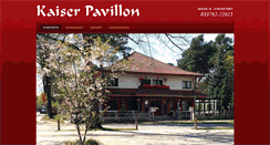 Desktop Screenshot of kaiser-pavillon.com