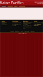 Mobile Screenshot of kaiser-pavillon.com