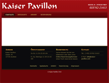 Tablet Screenshot of kaiser-pavillon.com